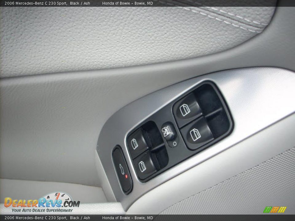 2006 Mercedes-Benz C 230 Sport Black / Ash Photo #19