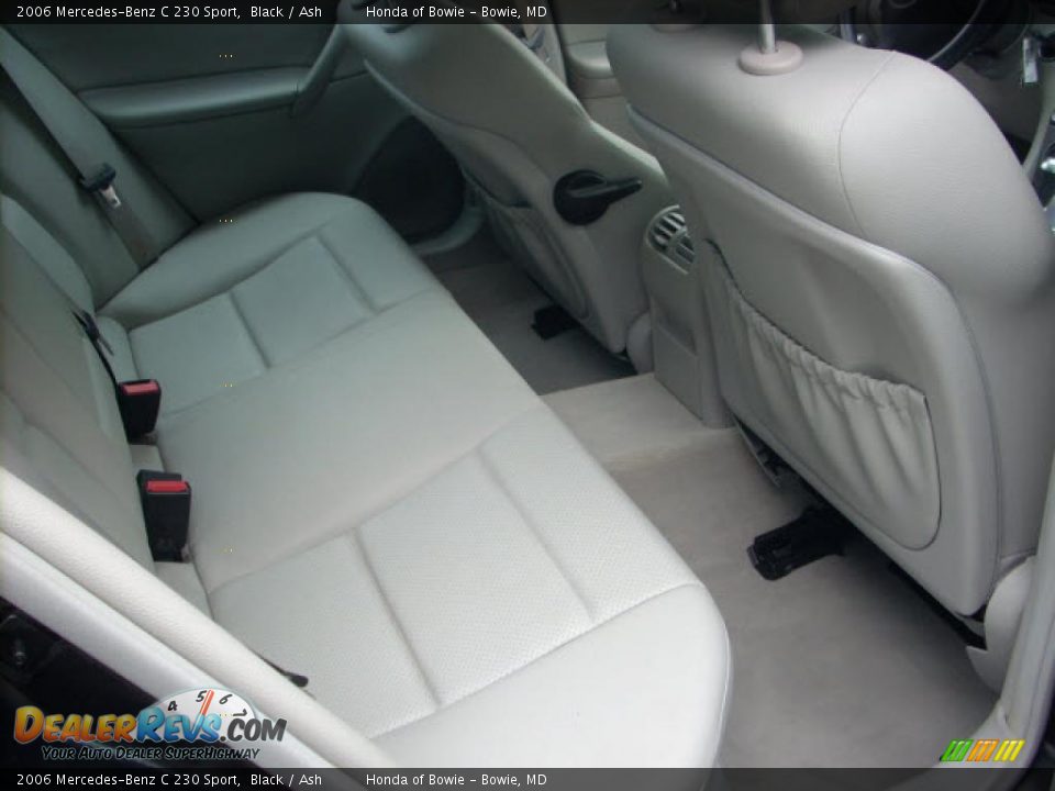 2006 Mercedes-Benz C 230 Sport Black / Ash Photo #21