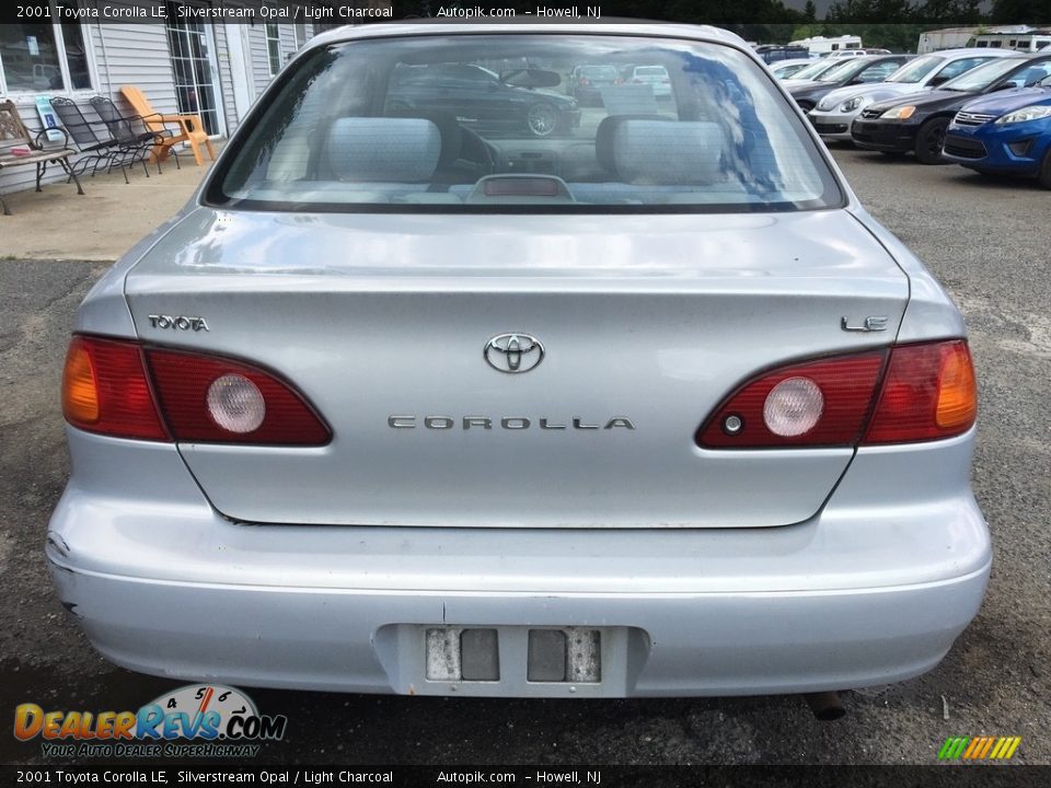2001 Toyota Corolla LE Silverstream Opal / Light Charcoal Photo #4