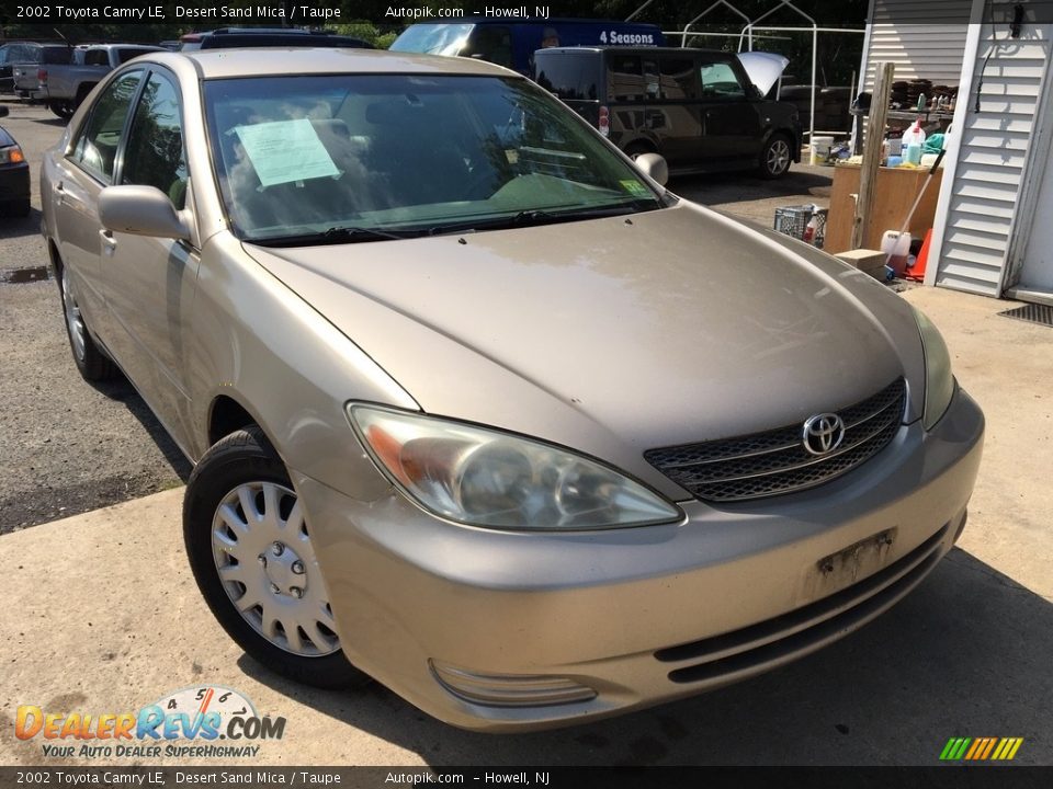 2002 Toyota Camry LE Desert Sand Mica / Taupe Photo #1
