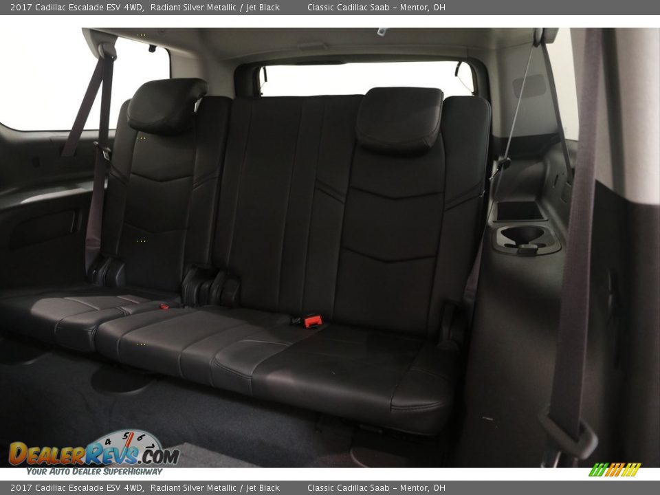 2017 Cadillac Escalade ESV 4WD Radiant Silver Metallic / Jet Black Photo #22