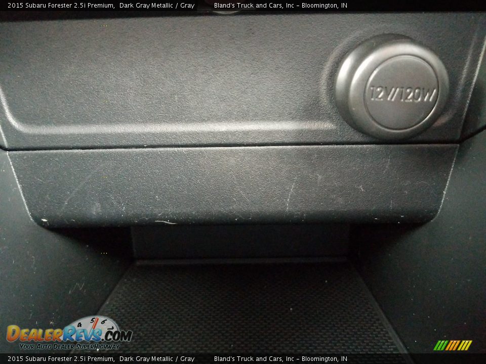 2015 Subaru Forester 2.5i Premium Dark Gray Metallic / Gray Photo #29