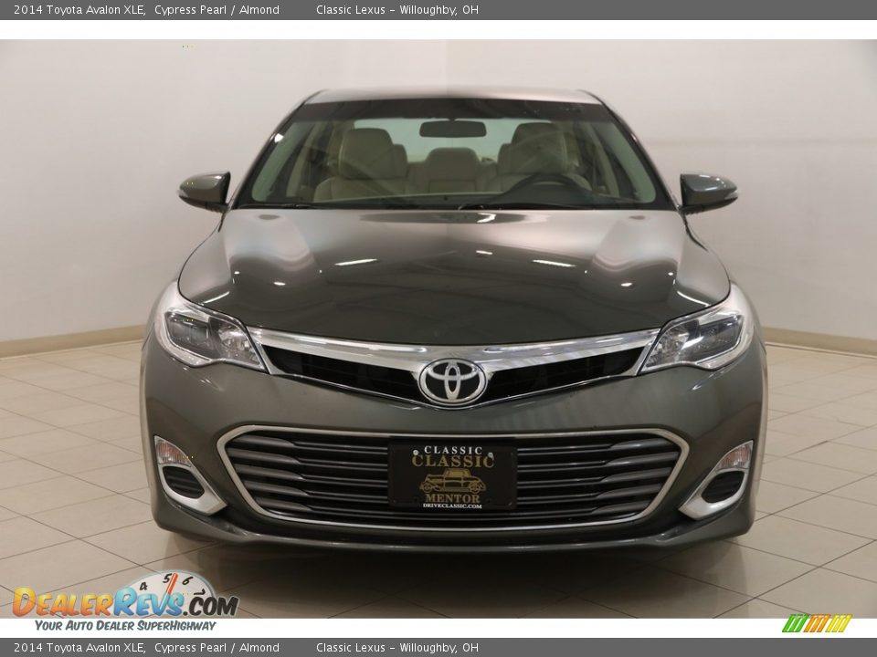 2014 Toyota Avalon XLE Cypress Pearl / Almond Photo #2