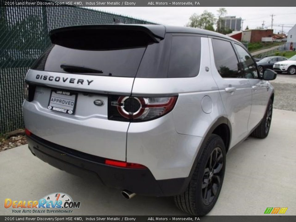 2016 Land Rover Discovery Sport HSE 4WD Indus Silver Metallic / Ebony Photo #4