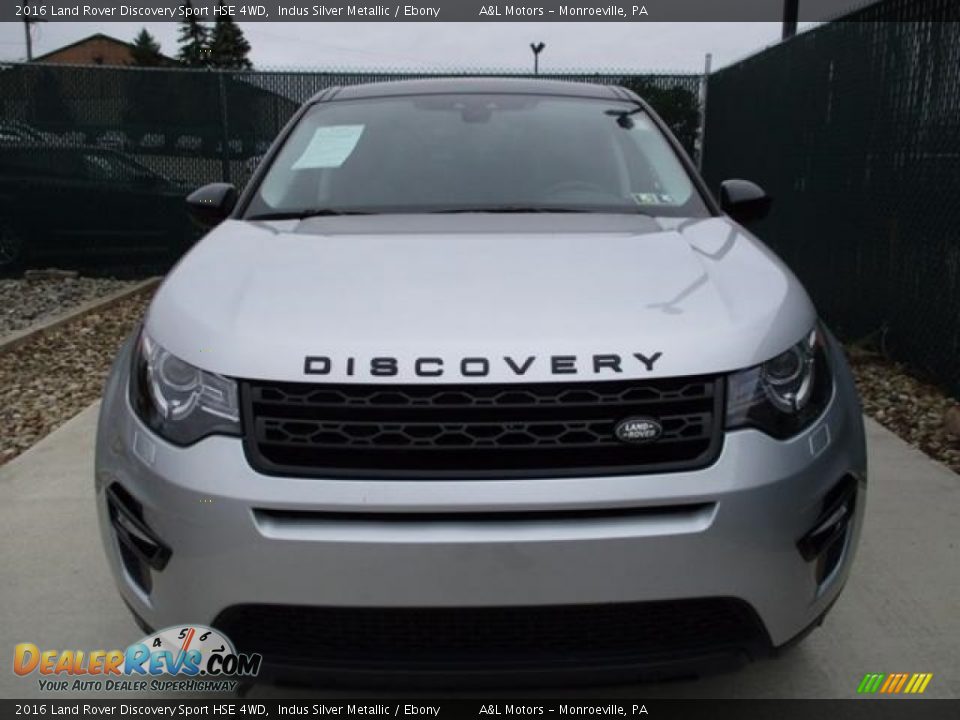 2016 Land Rover Discovery Sport HSE 4WD Indus Silver Metallic / Ebony Photo #8