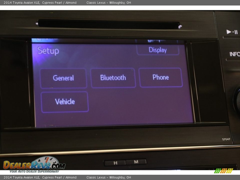 2014 Toyota Avalon XLE Cypress Pearl / Almond Photo #12