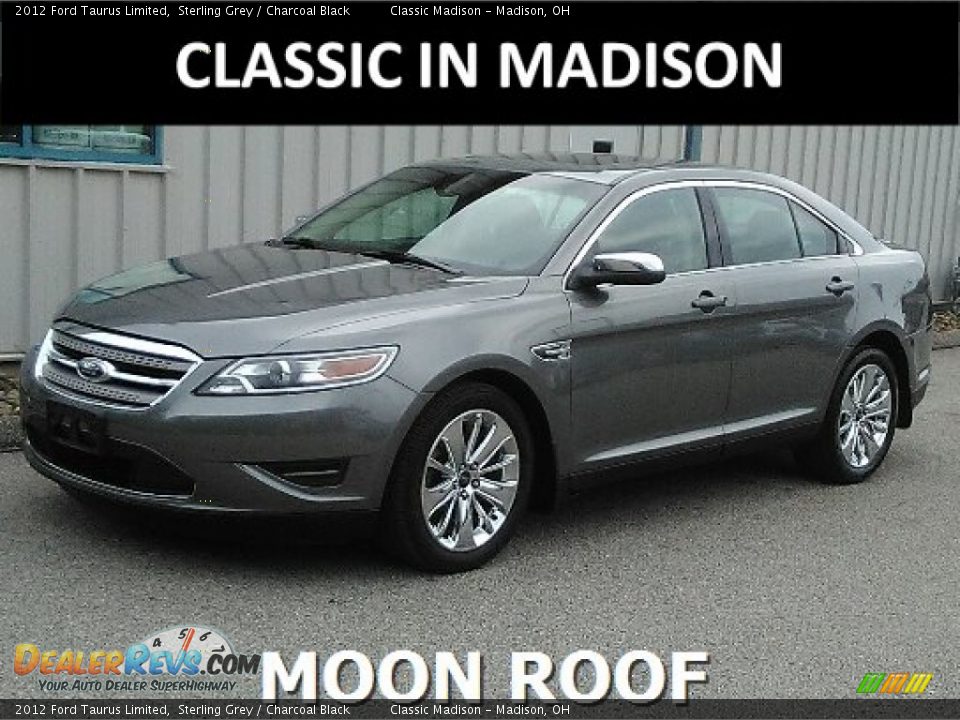 2012 Ford Taurus Limited Sterling Grey / Charcoal Black Photo #1