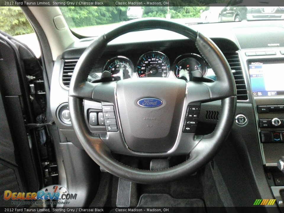 2012 Ford Taurus Limited Sterling Grey / Charcoal Black Photo #10