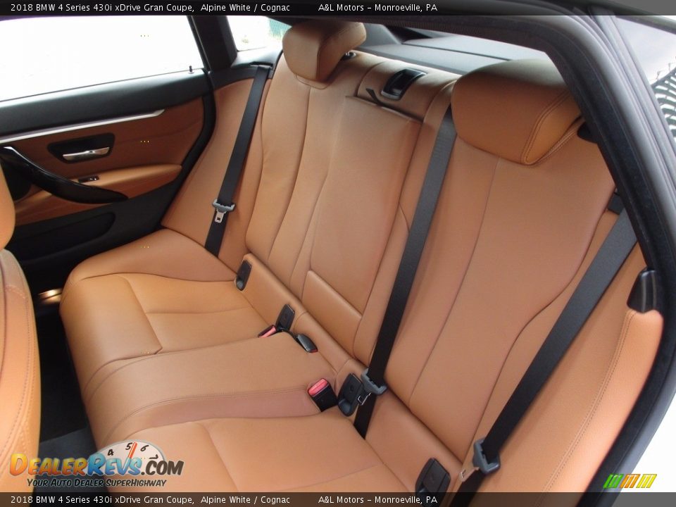 Rear Seat of 2018 BMW 4 Series 430i xDrive Gran Coupe Photo #11