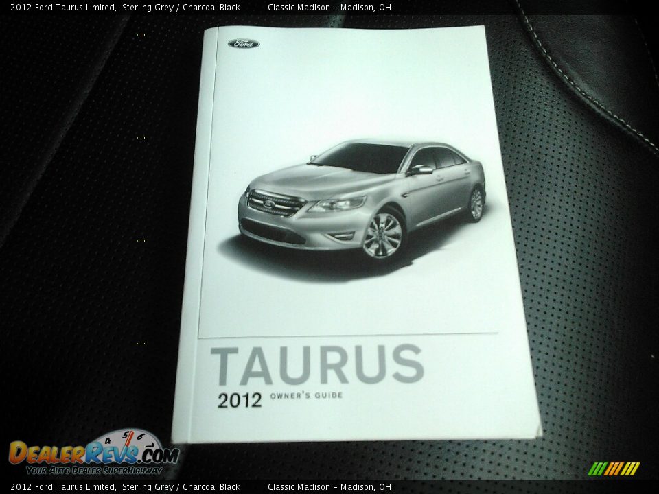 2012 Ford Taurus Limited Sterling Grey / Charcoal Black Photo #24