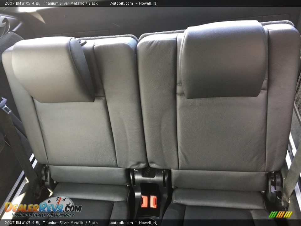 2007 BMW X5 4.8i Titanium Silver Metallic / Black Photo #7