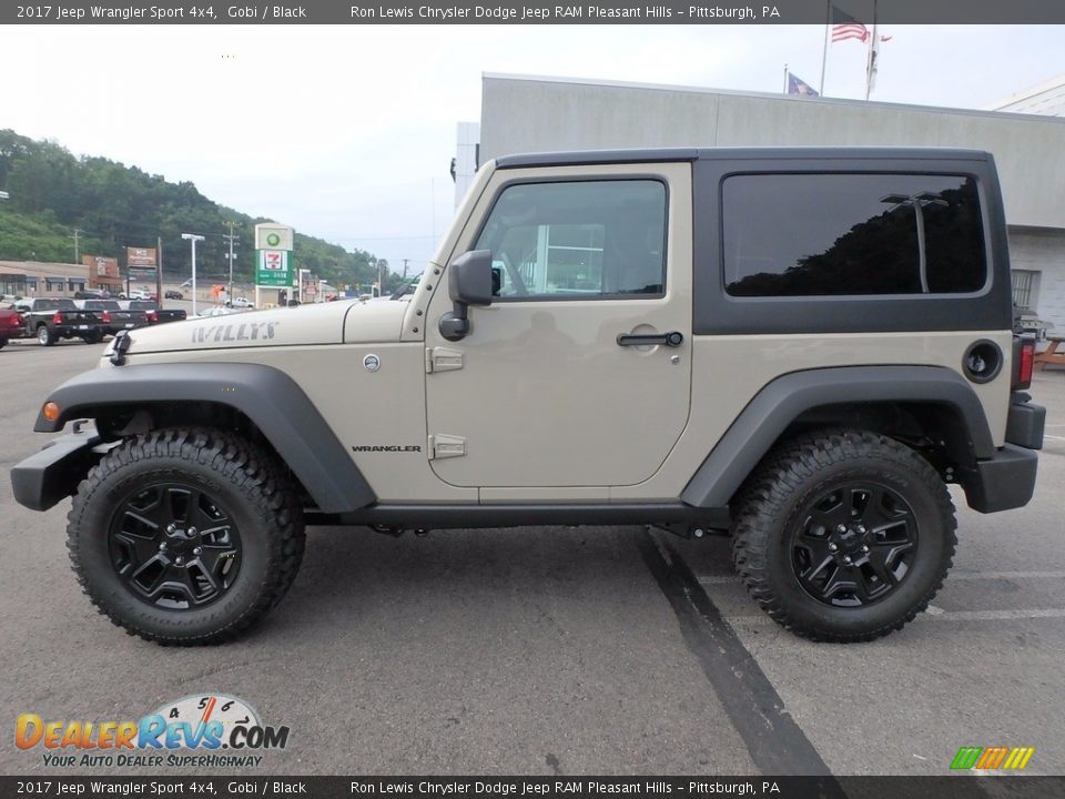 2017 Jeep Wrangler Sport 4x4 Gobi / Black Photo #2