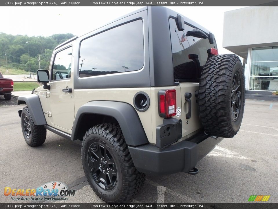 2017 Jeep Wrangler Sport 4x4 Gobi / Black Photo #3