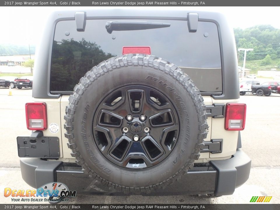 2017 Jeep Wrangler Sport 4x4 Gobi / Black Photo #4