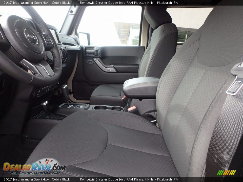 2017 Jeep Wrangler Sport 4x4 Gobi / Black Photo #11
