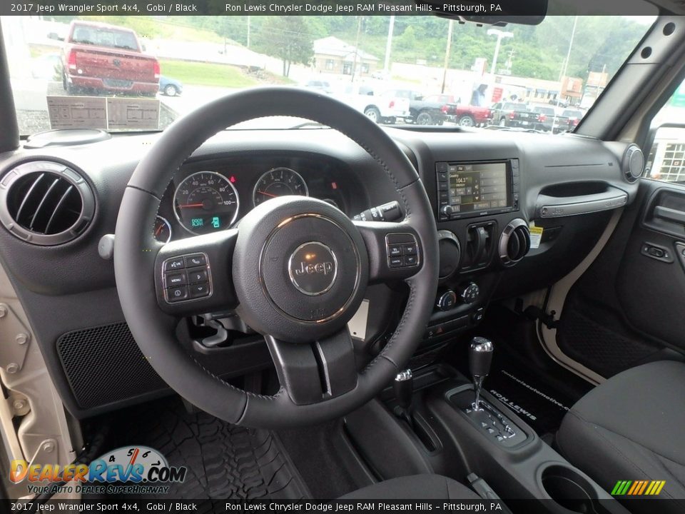 2017 Jeep Wrangler Sport 4x4 Gobi / Black Photo #13