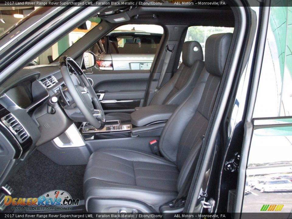 Front Seat of 2017 Land Rover Range Rover Supercharged LWB Photo #10