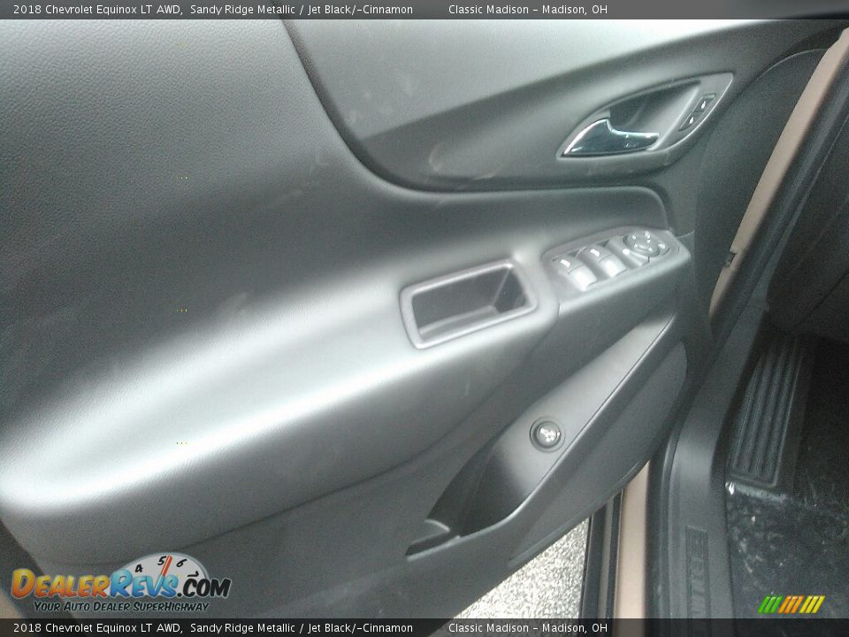 2018 Chevrolet Equinox LT AWD Sandy Ridge Metallic / Jet Black/­Cinnamon Photo #3