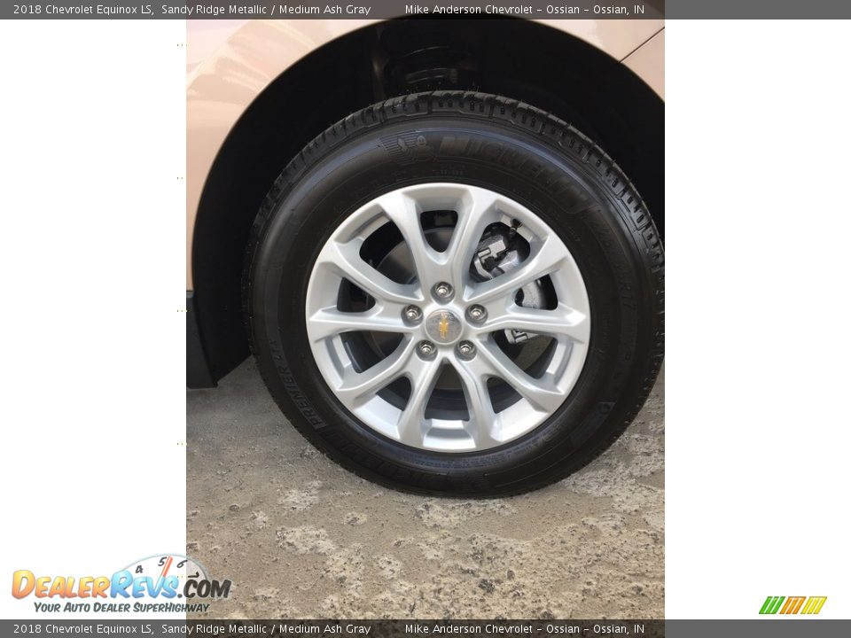 2018 Chevrolet Equinox LS Sandy Ridge Metallic / Medium Ash Gray Photo #2