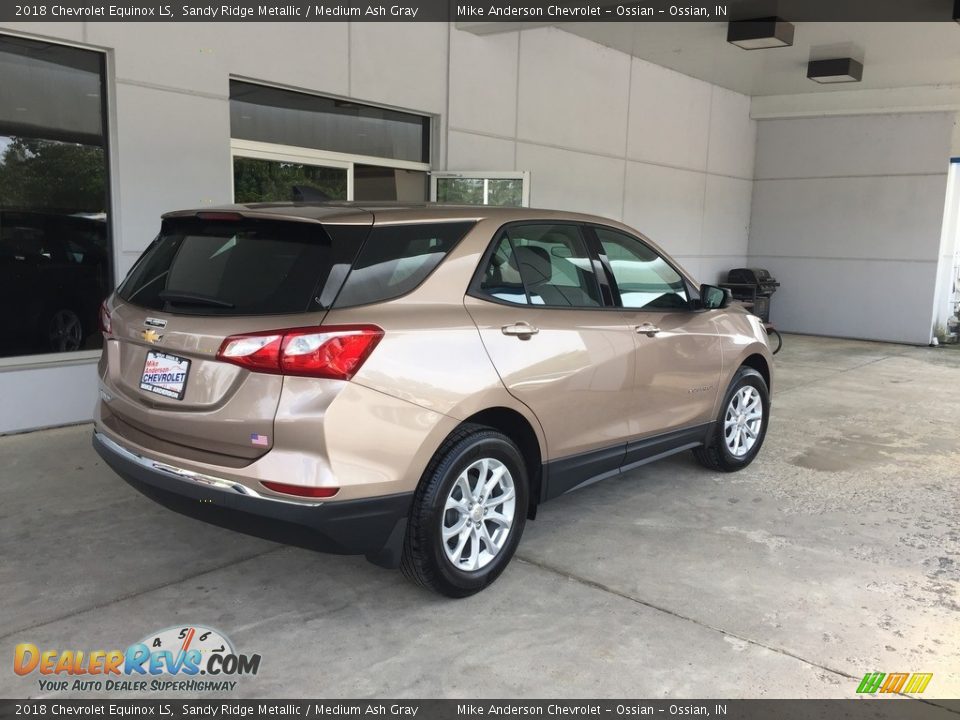 2018 Chevrolet Equinox LS Sandy Ridge Metallic / Medium Ash Gray Photo #4