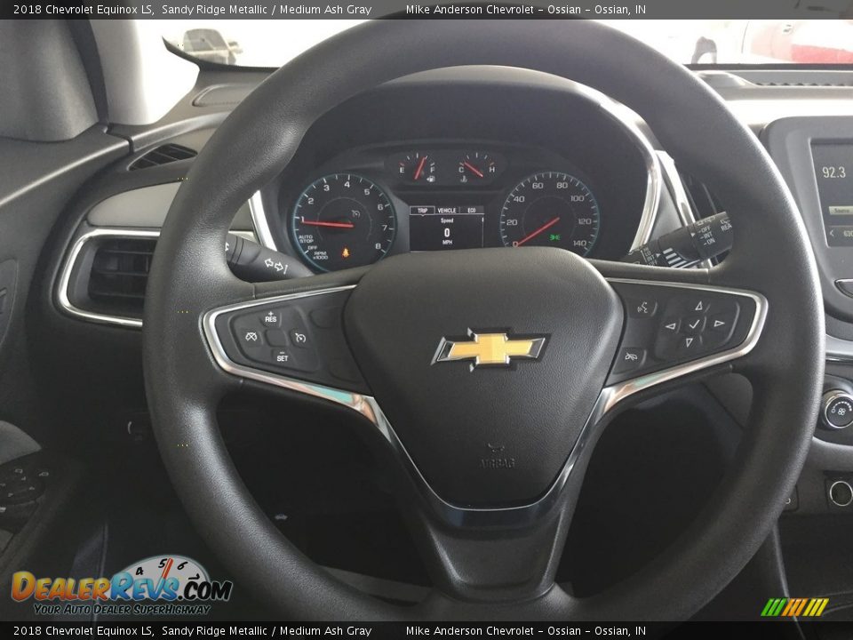 2018 Chevrolet Equinox LS Sandy Ridge Metallic / Medium Ash Gray Photo #15