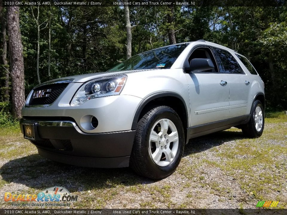 2010 GMC Acadia SL AWD Quicksilver Metallic / Ebony Photo #1