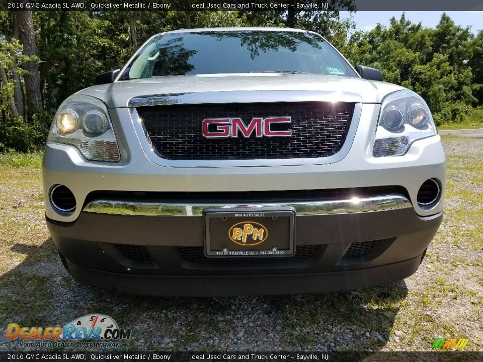 2010 GMC Acadia SL AWD Quicksilver Metallic / Ebony Photo #2