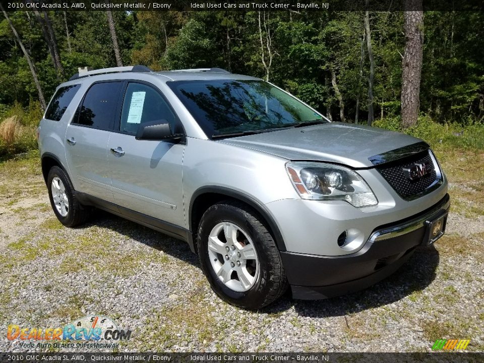 2010 GMC Acadia SL AWD Quicksilver Metallic / Ebony Photo #3