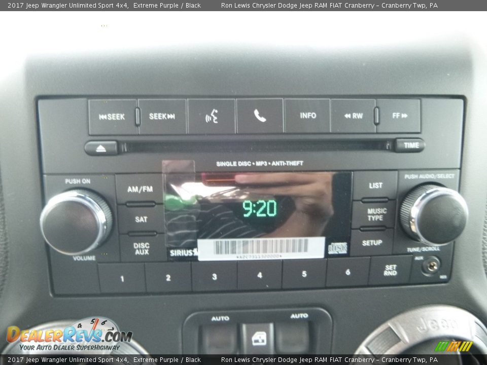 2017 Jeep Wrangler Unlimited Sport 4x4 Extreme Purple / Black Photo #19