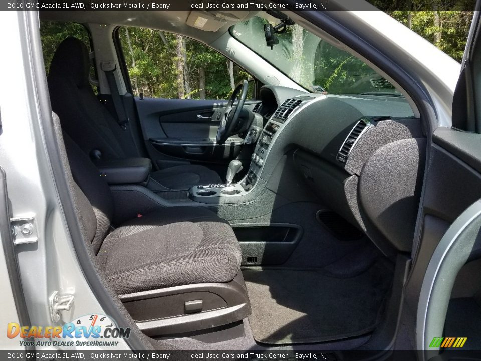 2010 GMC Acadia SL AWD Quicksilver Metallic / Ebony Photo #9