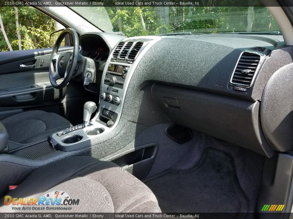2010 GMC Acadia SL AWD Quicksilver Metallic / Ebony Photo #11