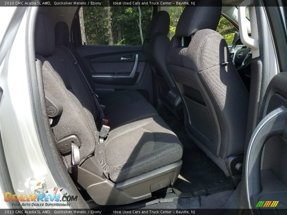 2010 GMC Acadia SL AWD Quicksilver Metallic / Ebony Photo #13