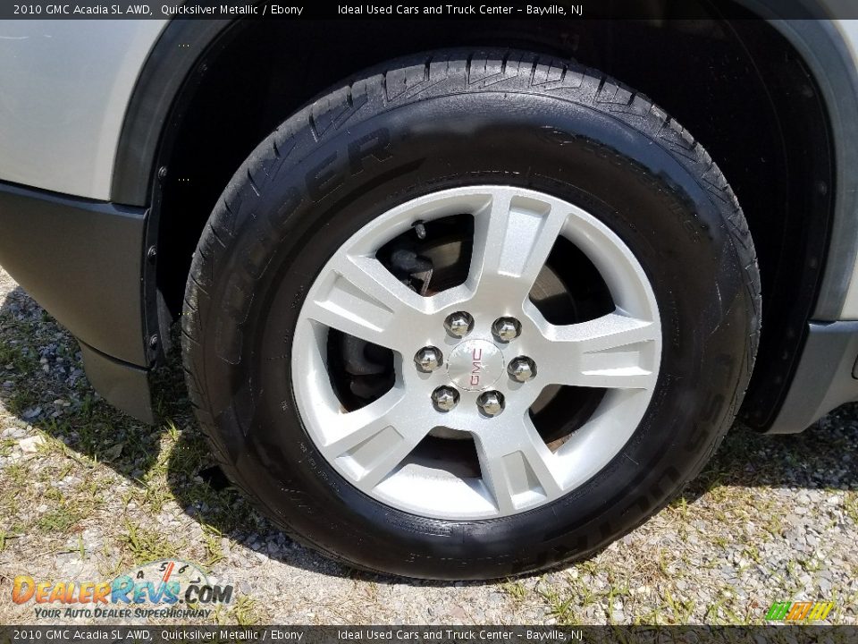 2010 GMC Acadia SL AWD Quicksilver Metallic / Ebony Photo #26