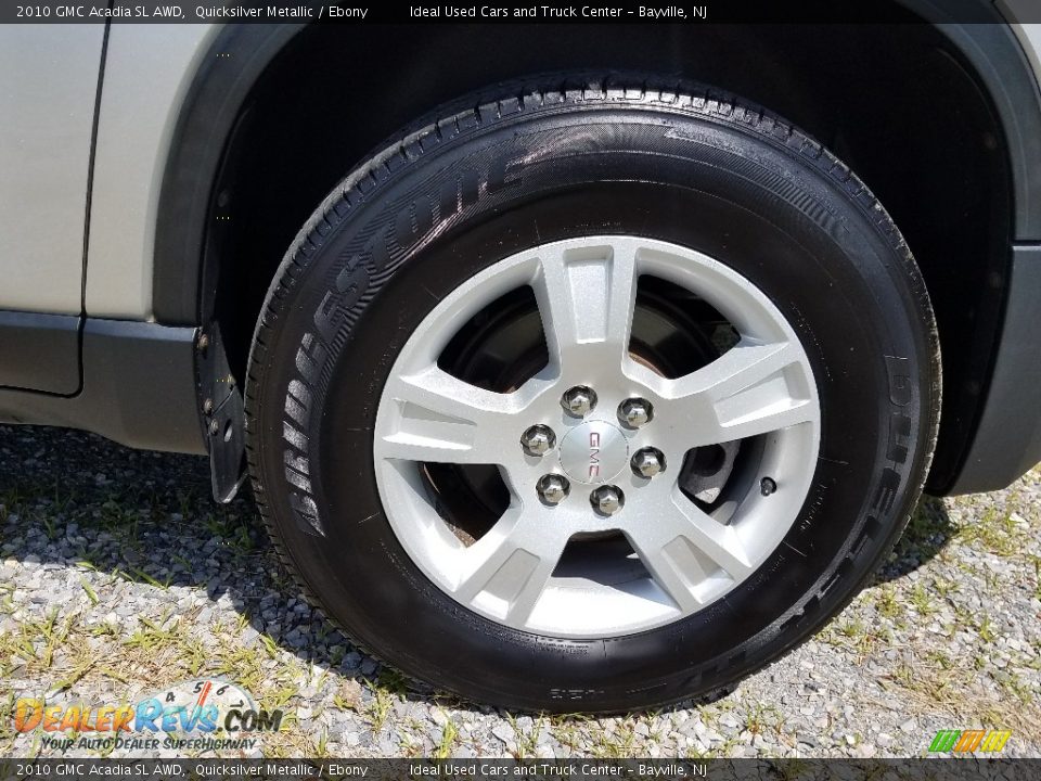 2010 GMC Acadia SL AWD Quicksilver Metallic / Ebony Photo #27