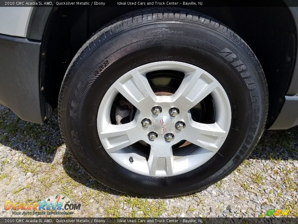 2010 GMC Acadia SL AWD Quicksilver Metallic / Ebony Photo #28