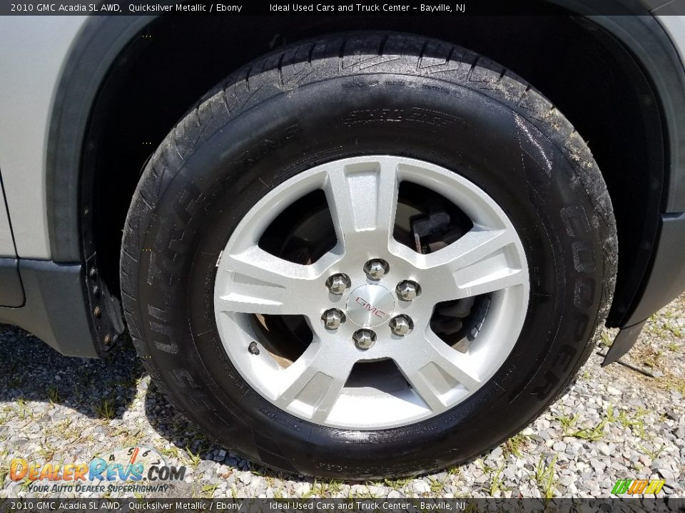 2010 GMC Acadia SL AWD Quicksilver Metallic / Ebony Photo #29