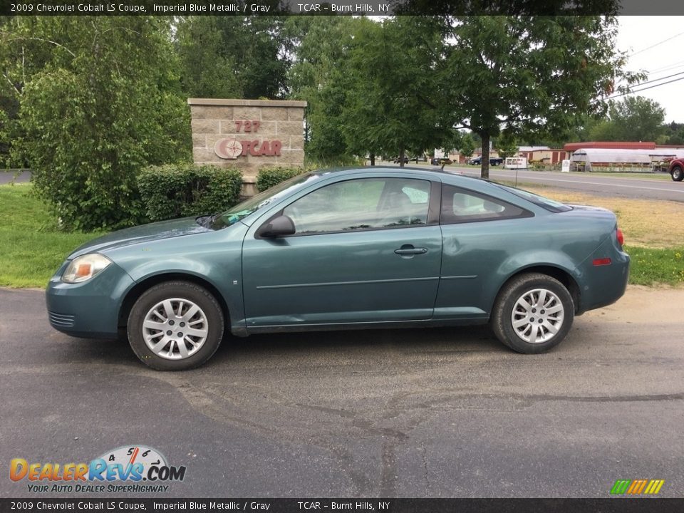 2009 Chevrolet Cobalt LS Coupe Imperial Blue Metallic / Gray Photo #1