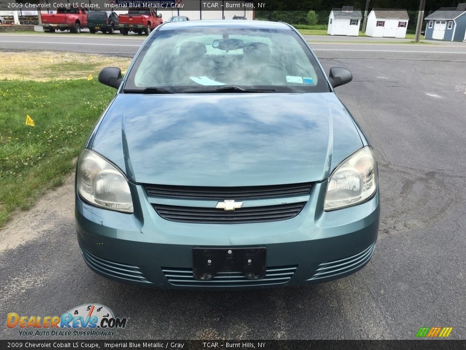 2009 Chevrolet Cobalt LS Coupe Imperial Blue Metallic / Gray Photo #2