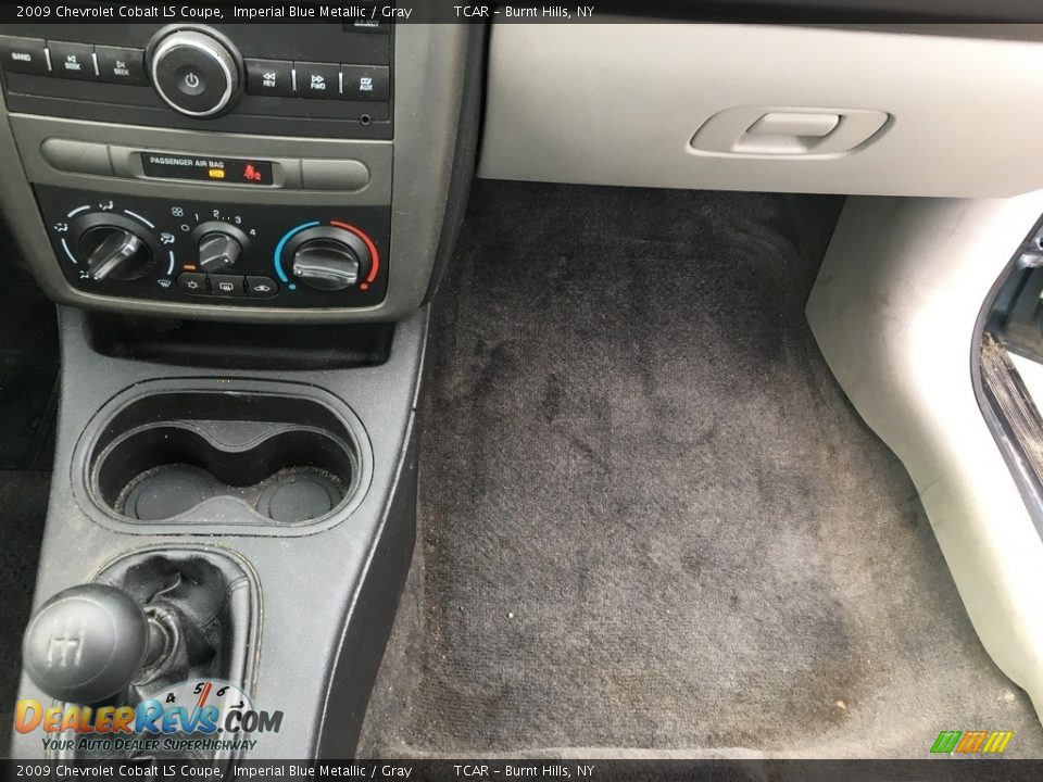 2009 Chevrolet Cobalt LS Coupe Imperial Blue Metallic / Gray Photo #10