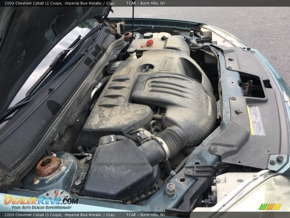 2009 Chevrolet Cobalt LS Coupe Imperial Blue Metallic / Gray Photo #14