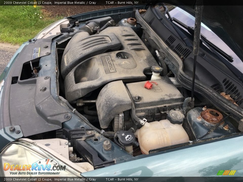 2009 Chevrolet Cobalt LS Coupe Imperial Blue Metallic / Gray Photo #16