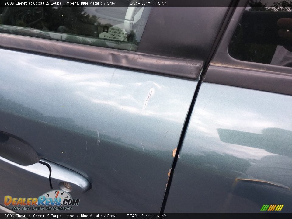 2009 Chevrolet Cobalt LS Coupe Imperial Blue Metallic / Gray Photo #24