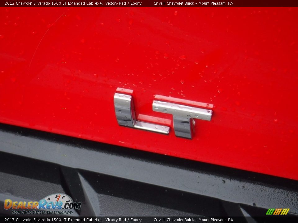 2013 Chevrolet Silverado 1500 LT Extended Cab 4x4 Victory Red / Ebony Photo #9