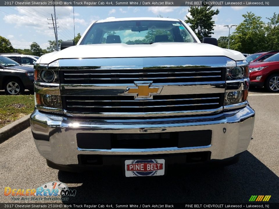 2017 Chevrolet Silverado 2500HD Work Truck Regular Cab 4x4 Summit White / Dark Ash/Jet Black Photo #2