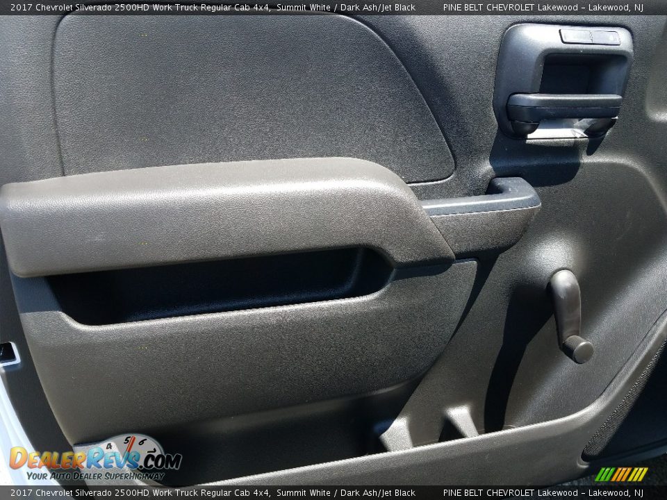 2017 Chevrolet Silverado 2500HD Work Truck Regular Cab 4x4 Summit White / Dark Ash/Jet Black Photo #8