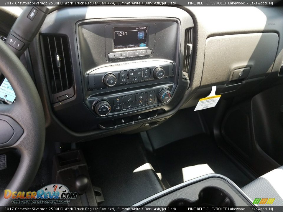 2017 Chevrolet Silverado 2500HD Work Truck Regular Cab 4x4 Summit White / Dark Ash/Jet Black Photo #10