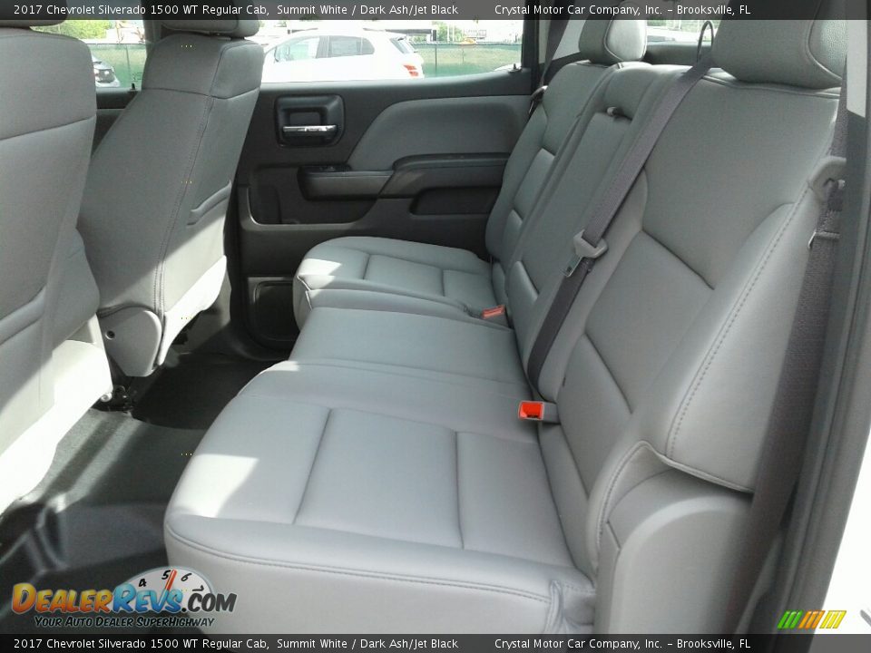 2017 Chevrolet Silverado 1500 WT Regular Cab Summit White / Dark Ash/Jet Black Photo #10