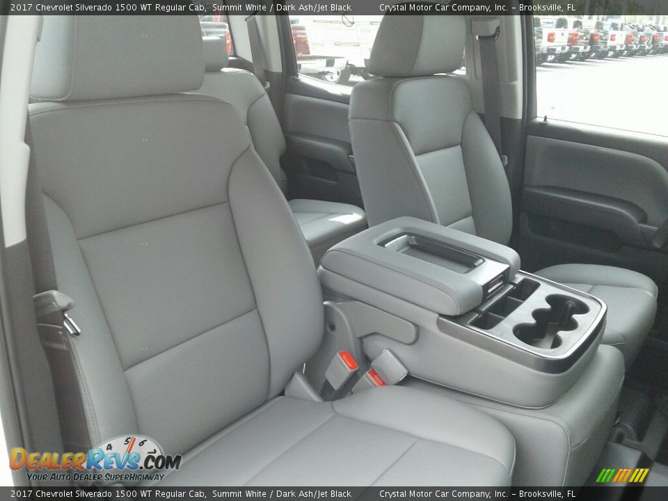 2017 Chevrolet Silverado 1500 WT Regular Cab Summit White / Dark Ash/Jet Black Photo #12