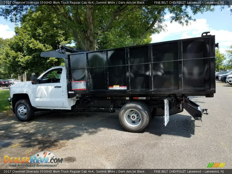 2017 Chevrolet Silverado 3500HD Work Truck Regular Cab 4x4 Summit White / Dark Ash/Jet Black Photo #3