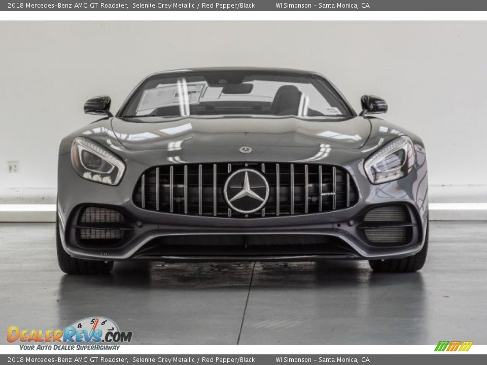 Selenite Grey Metallic 2018 Mercedes-Benz AMG GT Roadster Photo #2